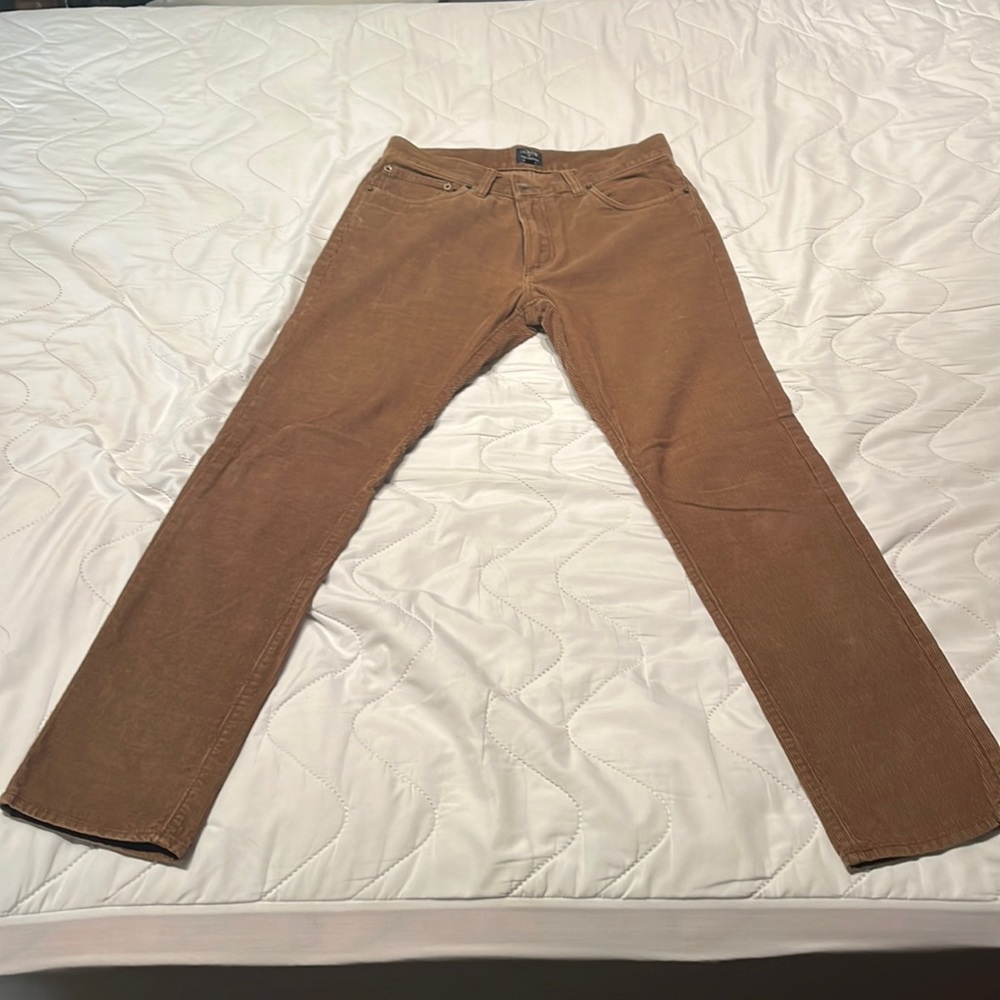 J. Crew Factory Brown Corduroy Pants